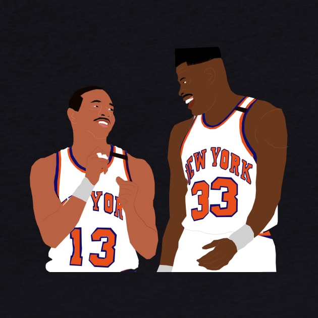 Ewing and Jackson by The Knicks Wall